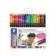 Rotulador Permanente Staedtler 3187 Doble Punta Colores Surtidos Estuche de 36 unidades