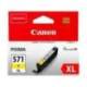 Cartucho Canon CLI-571XL Pixma color amarillo 0334C001. 336 paginas
