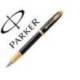 Pluma Parker PK IM GT Premium Plumin Fino Lacado Negro Adornos Dorados