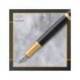 Pluma Parker PK IM GT Premium Plumin Fino Lacado Negro Adornos Dorados