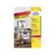 Etiqueta Adhesiva Avery 99,1x139 mm Poliester Blanco Caja de 8 hojas