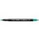 Rotulador Lyra aqua brush acuarelable doble punta fina y punta pincel verde noche