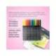 Rotulador Lyra aqua brush acuarelable doble punta fina y punta pincel negro