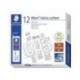 Minas Staedtler Mars Micro 0,5 mm B grafito Tubo de 12 unidades