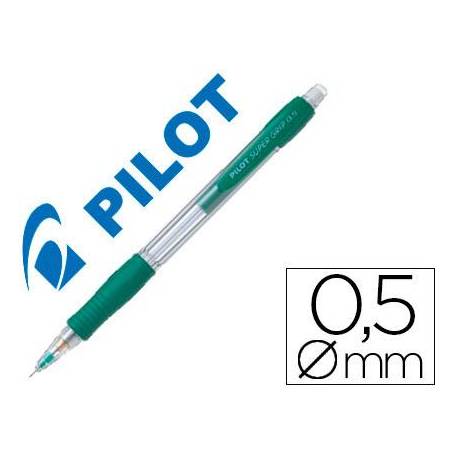 Portaminas Pilot Super Grip 0,5mm verde
