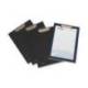 Portanotas plastico folio con pinza superior Pardo color negro