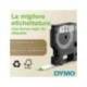 Cinta Dymo D1 Blanco Poliester 19mmx7m