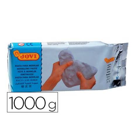 Pasta jovi para modelar 1000 gr color blanco