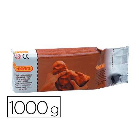 Pasta Jovi para modelar 1000 g terracota