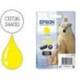 Cartucho Epson 26XL color Amarillo C13T26344012