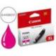 Cartucho Canon CLI-551XL Pixma color magenta 6445B001