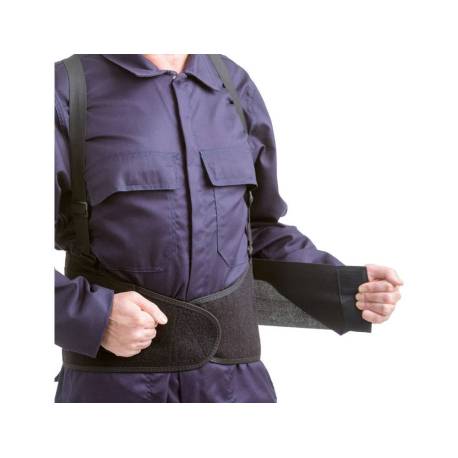 FAJA LUMBAR MARCA SAFETOP ELASTICA CON VELCRO Y TIRANTES XL