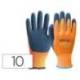 GUANTES DE LATEX MARCA SAFETOP THERMOFOAM IMPERMEABLE FORRO ANTIFRIO TALLA 10