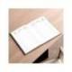 DIETARIO MARCA LIDERPAPEL 2027 DOS TERCIOS 150X305 MM DIA PAGINA BILINGUE COLOR NEGRO PAPEL 70 G FSC