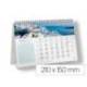 CALENDARIO ESPIRAL TRIANGULAR MARCA LIDERPAPEL DE SOBREMESA IMAGENES CIUDADES 2027 210X150 MM PAPEL 128 G CON