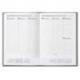 AGENDA OFICINA MARCA LIDERPAPEL 2027 ENCUADERNADA CRETA SEMANA VISTA 170X240 MM BILINGUE 70G PAPEL FSC BLUE