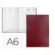 AGENDA OFICINA MARCA LIDERPAPEL 2027 ENCUADERNADA CORFU DIA PAGINA A6 BILINGUE 60G PAPEL FSC RED