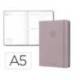 AGENDA OFICINA MARCA LIDERPAPEL 2027 ENCUADERNADA SOLID COLORS DIA PAGINA A5 BILINGUE 70G PAPEL FSC GREY