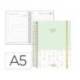 AGENDA OFICINA MARCA LIDERPAPEL 2027 ESPIRAL FANTASY DIA PAGINA A5 BILINGUE 70G PAPEL FSC DESIGN 1