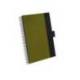 AGENDA OFICINA MARCA LIDERPAPEL 2027 ESPIRAL CORPORATE A DIA PAGINA A5 BILINGUE 70G PAPEL FSC RED
