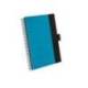 AGENDA OFICINA MARCA LIDERPAPEL 2027 ESPIRAL CORPORATE A DIA PAGINA A5 BILINGUE 70G PAPEL FSC NAVY BLUE