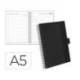 AGENDA OFICINA MARCA LIDERPAPEL 2027 ESPIRAL CORPORATE A DIA PAGINA A5 BILINGUE 70G PAPEL FSC BLACK