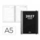 AGENDA OFICINA MARCA LIDERPAPEL 2027 ESPIRAL PERSONALIZABLE DIA PAGINA A5 BILINGUE 70G PAPEL FSC DESIGN 1