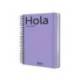 AGENDA OFICINA MARCA LIDERPAPEL 2027 ESPIRAL CLASSIC DIA PAGINA A6 BILINGUE 70G PAPEL FSC DESIGN 5