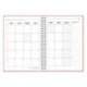 AGENDA OFICINA MARCA LIDERPAPEL 2027 ESPIRAL BASIC SEMANA VISTA A5 BILINGUE 60G PAPEL FSC DESIGN 6