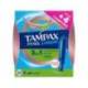 TAMPON MARCA TAMPAX PEARL COMPAK SUPER CAJA DE 20 UNIDADES