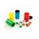 CUBILETE PARCHIS/OCA MARCA FOURNIER CON DADOS Y FICHAS PARA 4 JUGADORES
