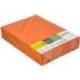 PAPEL COLOR MARCA LIDERPAPEL DIN A4 80 GR NARANJA INTENSO PAQUETE DE 500 HOJAS