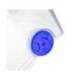 CONTENEDOR DE PLASTICO MARCA PLASTICFORTE 55 LITROS N 4 TRANSPARENTE CON TAPA 590X400X350 MM