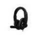 AURICULARES MARCA TNB HS-500 MULTIMEDIA CON MICROFONO USB COLOR NEGRO