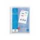 FUNDA MULTITALADRO MARCA EXACOMPTA POLIPROPILENO 60 MC DIN A4 CRISTAL PAQUETE DE 50 UNIDADES