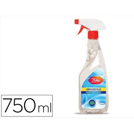 LIMPIACRISTALES MARCA ZORKA CON PISTOLA PULVERIZADORA 750 ML PULVERIZADOR