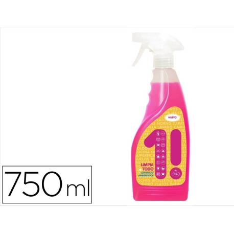 LIMPIADOR MULTIUSOS MARCA ZORKA CON PISTOLA PULVERIZADORA 750 ML