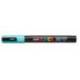 ROTULADOR UNI POSCA 0,9 - 1,3MM PC-3M MARCA VERDE MARINO