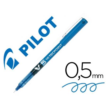 Rotulador Pilot V-5 0,3 mm Azul