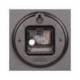 RELOJ MARCA MAUL DRIP DE PARED REDONDO 30 CM DIAMETRO CUARZO MARCO NEGRO