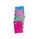 CUADERNO MARCA ESPIRAL OXFORD TAPA BLANDA FOLIO 80 HOJAS 90GR CUADRO 4 MM COLORES TENDENCIAS PACK DE 4+1