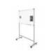 SOPORTE MARCA ROCADA MOVIL UNIVERSAL PARA PIZARRAS DE PARED DE 120 A 200 CM CON RUEDAS Y FRENO