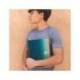 CUADERNO ESPIRAL MARCA MIQUELRIUS DIN A4 80 HOJAS 90 GR CUADRO 5 MM TAPA FORRADA AURORA ICELAND