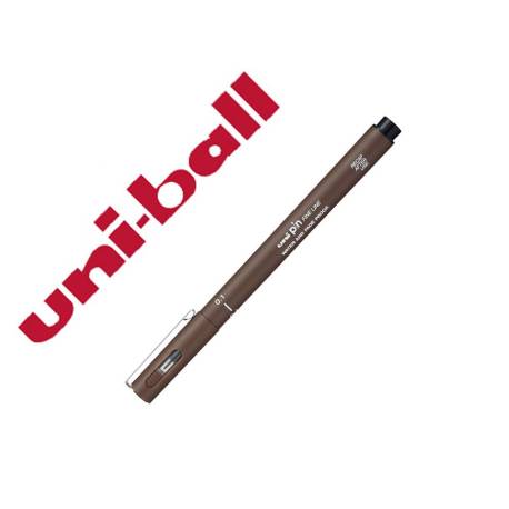 ROTULADOR MARCA UNIBALL PIN CALIBRADO MICROMETRICO 0,5 MM COLOR SEPIA