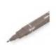 ROTULADOR UNIBALL PIN BR-200 PUNTA DE PINCEL FINO GRIS OSCURO