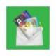 BOLSA MULTIUSOS MARCA TARIFOLD ZIPPER CON CREMALLERA DIN A3 PACK DE 8 UNIDADES COLORES SURTIDOS