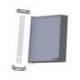 PORTACATALOGO DE PARED MARCA TARIFOLD PRO CON 10 FUNDAS A4 POLIPROPILENO EASY LOAD COLOR NEGRO 355X430X170 MM