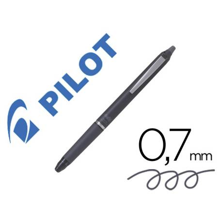 BOLIGRAFO PILOT FRIXION ZONE BORRABLE 0,7 MM PUNTA MEDIA COLOR GRIS