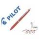 BOLIGRAFO PILOT ACRO 1000 TINTA GEL RETRACTIL PUNTA 1 MM COLOR CORAL