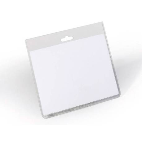 IDENTIFICADOR MARCA DURABLE PVC CON PERFORACION PARA CLIP 60X90 MM
